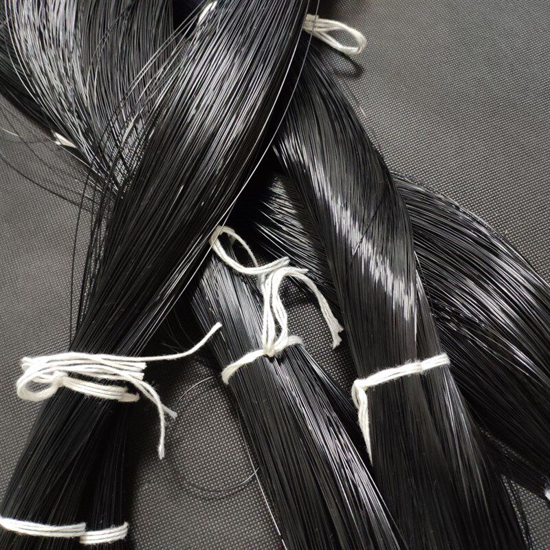 进口黑色AAA级钓鱼线高强度中硬尼龙硬线爆炸钩拉力强0.2mm~3.0mm