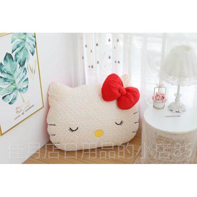 高档n大s少女心可爱毛绒靠垫女床头大靠背抱枕 i生宿舍床头靠枕