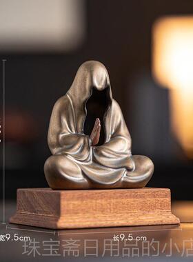 高档采购产品禅宗无相佛像饰，品，创意陶瓷工艺品，式客厅，书房
