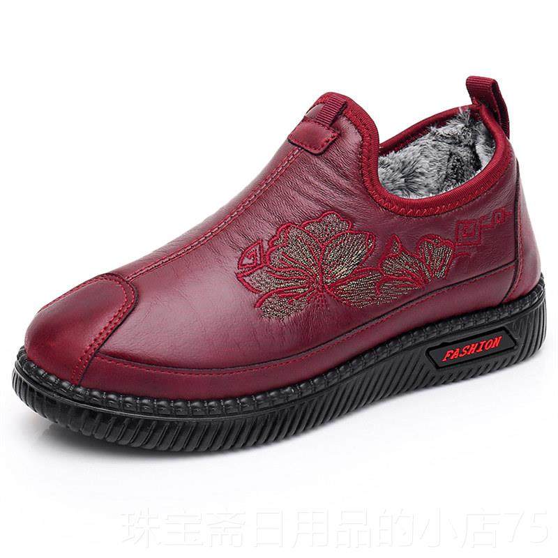 高档冬新款老北京布鞋女平底软底棉适鞋防滑秋妈妈鞋舒休闲中老年,女鞋,浅口单鞋,淘宝优惠券,粉丝福利购,淘宝优惠卷