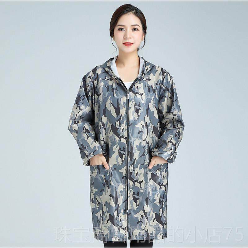 高档春秋薄款衣大人罩女防防油厨房围炼裙长袖拉工作服护衣外套水,家庭/个人清洁工具,围裙,淘宝优惠券,粉丝福利购,淘宝优惠卷