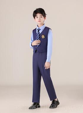 高档中小学生大合唱表演服儿赛童朗先诵比少队主诗持红色故事演讲