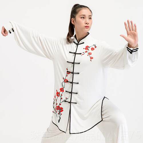 高档古韵中武华太极服女术比表赛演服太极拳练服男中功式国风新款