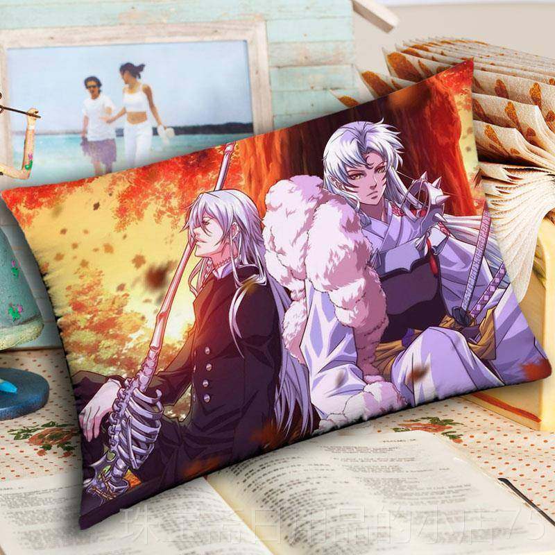 高档夜周叉 桔梗动漫边抱枕杀生丸犬 戈薇长抱枕 枕定头双面含枕