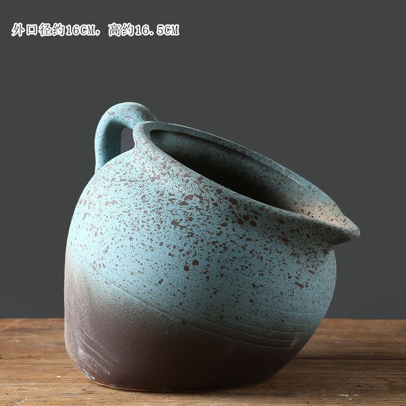 兮元素气多肉花盆大号缺口壶型法师老庄粗陶透创意个性小鱼缸流水,鲜花速递/花卉仿真/绿植园艺,花盆,淘宝优惠券,粉丝福利购,淘宝优惠卷