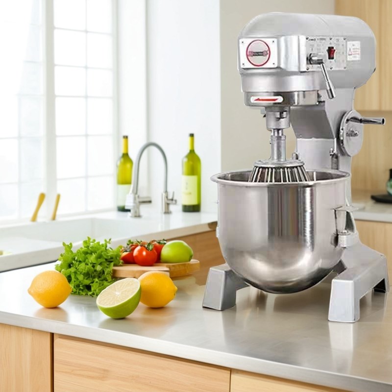 厨麦搅拌机B20b30打蛋机20升商用和面机多功能揉面机馅料鲜奶油机