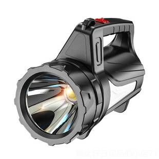 高档手电筒强光充电户外超大功率 远射le提氙气家用亮巡逻矿手探d