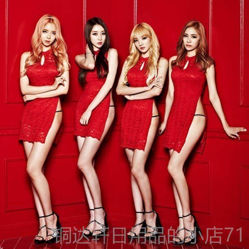 高档韩国团同款衣DS领舞夜场韩台爵士舞舞蹈女演歌出打服装旗袍性