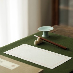 问心堂书画毛毡垫彩色水洗毛毡书法毛笔字练字桌布垫柔软可清洗耐