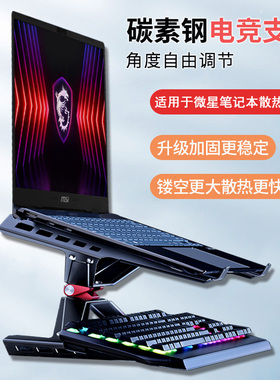 适用微星泰坦17hx支架雷影17散热架星影15神影16托架泰坦GP68HX桌