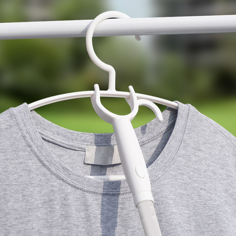 撑衣杆家用加长伸缩杆晾衣杆挑衣杆收衣架取衣杆衣叉阳台晒衣叉子