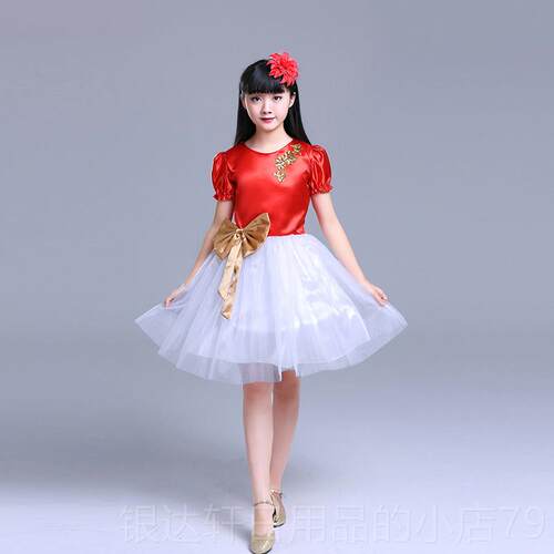 高档六一儿童演出中小学生唱男合女童诗表歌朗诵服服装演服幼儿舞