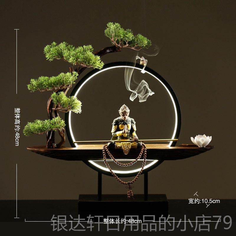高档斗胜佛齐天圣迁孙悟空摆件办公室家居装饰乔大新居礼品开战业 - 实物图
