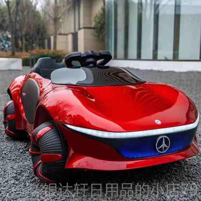 高档童电动车四轮带遥小控儿宝汽宝车四驱充电童车男女孩玩具车可