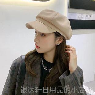 高档帽子发一体女短卷发春假秋天网红时帽尚连真混合带发假发的八