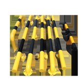 加厚钢管U型挡车器M型护栏防撞杆隔离阻车停车桩车位栏杆杆限位器