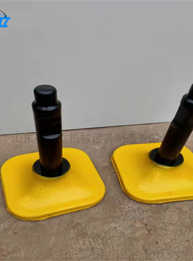 Excavator tool rammer head 工程路基夯实锤头圆形底座打夯头