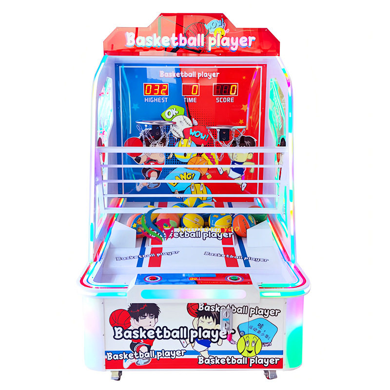 儿童篮球机投篮机豪华成人折叠液晶篮球游戏机大型室内电玩城设备