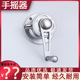 阳台升降凉晒衣架手摇器手动配件双杆式 升降铁摇手器通用晾衣杆