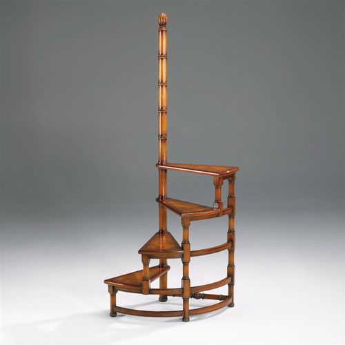 Jans2en*33350 原装进口欧洲古董家具 法式楼梯 梯面镶嵌拼花6545