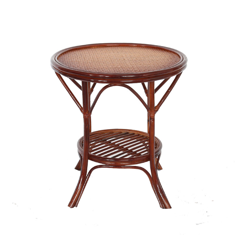 直径cm 0cm小桌子圆形茶几天然植物藤现代简约家用藤编手工艺