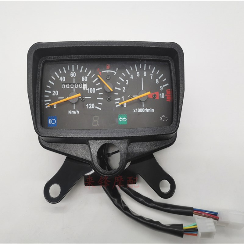 适配CG款国四电喷摩托车豪江 飞肯CG125仪表壳码表里程表时速度表
