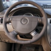 适用于别克新老款 凯越雪佛兰乐风乐骋手缝方向盘套专用全包真皮