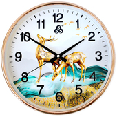 上海静音钟表客厅卧室简约挂钟墙上家庭用时钟电子挂表圆形石英钟