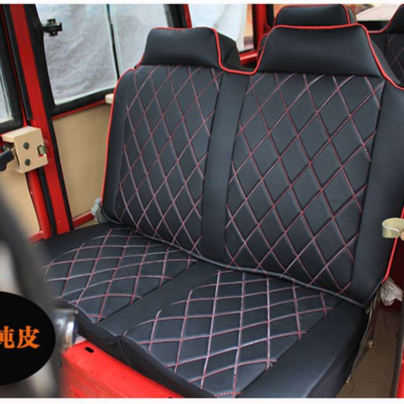 四季通用全封闭式电动三轮车座套坐垫四轮车老年代步车学生车座套