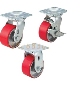 C-HLSB C-HLS C-HLF C-HLSBB-100/125/150-U聚氨酯铁芯脚轮重载型