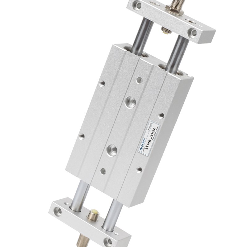 气动轴杆可调行程滑台气缸STMB10/1/20/*//75/1STMS