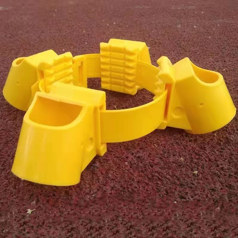 树木支撑架钢管固定器行道大树支撑杆乔木防风园林烤漆镀锌树支撑