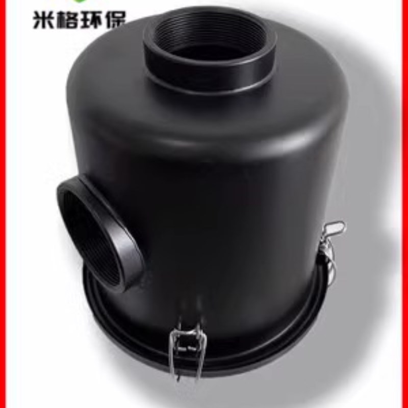 MF漩涡风机 真空泵过滤总成 空压机粉尘过滤桶F00内丝外丝