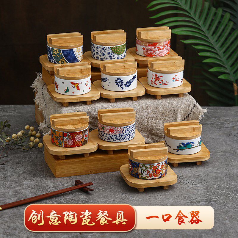 中式茶点碟摆件木质托盘茶室小吃点心碟竹茶台果盘创意位上餐具