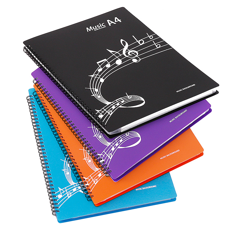 谱夹子钢琴乐谱夹可改谱活页展开式琴谱夹册歌谱曲谱文件夹爱琴