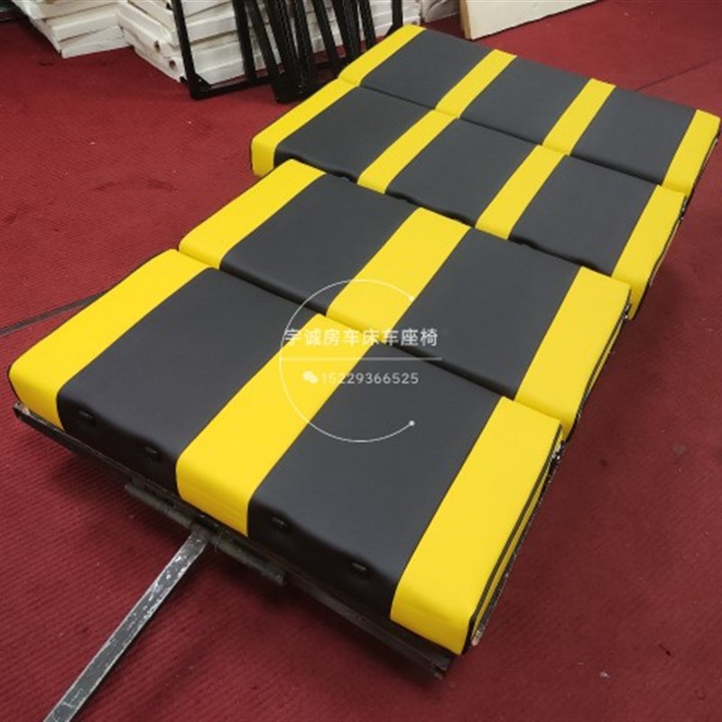 房车改装座椅 房车特种车旅居车用座椅折叠座椅可放平当床翻转座