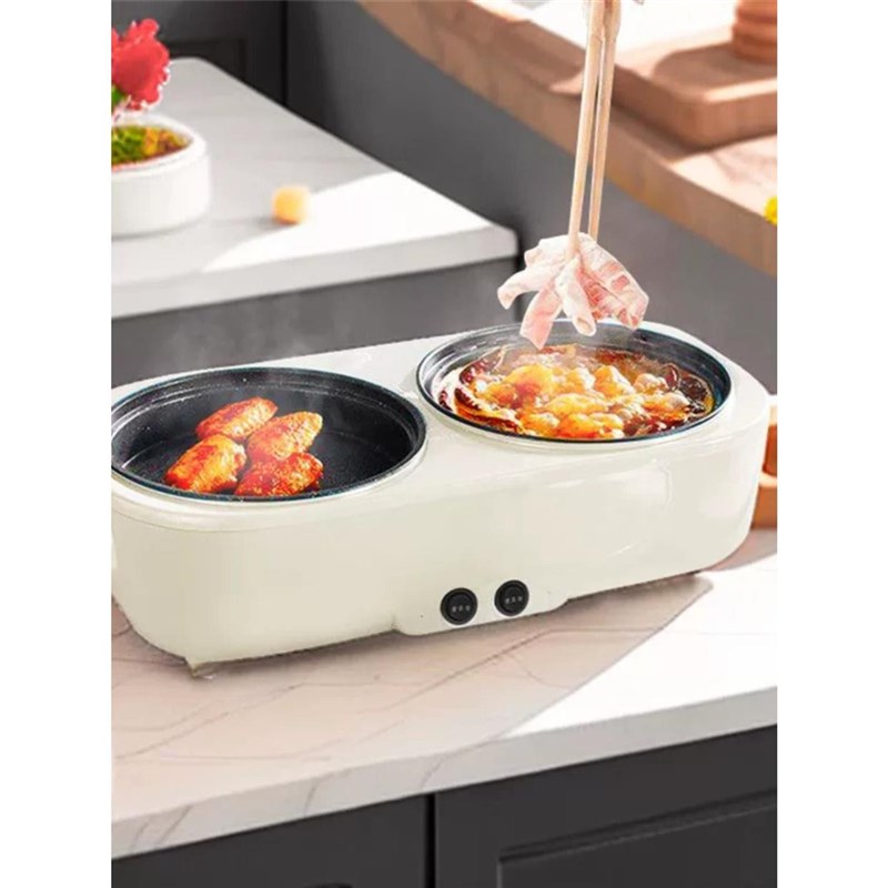 胆电饭煲全自动多功能电饭锅鸳鸯电热家用蒸煮智能一体电饭煲