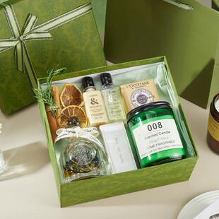 欧舒丹香薰蜡烛礼盒生日礼物送女生实用高级感礼品冬日年会伴手礼