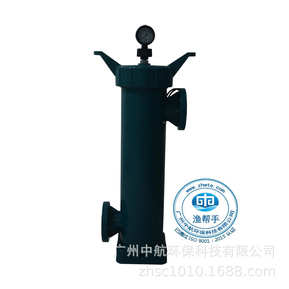 不锈精钢袋式过器密过滤器AJT水水产滤养殖处理过滤器除菌管道
