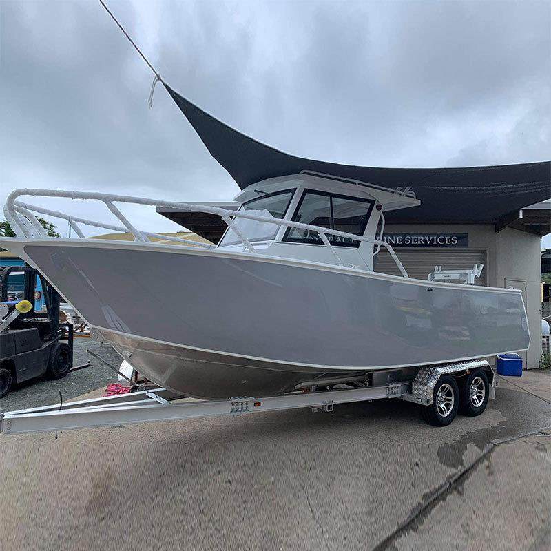 青岛世宝专合金业船铝钓鱼GP-B750艇钓嘉鱼船7.5米快艇海钓船铝船