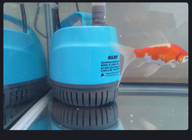 鱼缸过滤循环潜水泵底吸水泵吸鱼粪杂质物大流量上滤底滤静音水泵