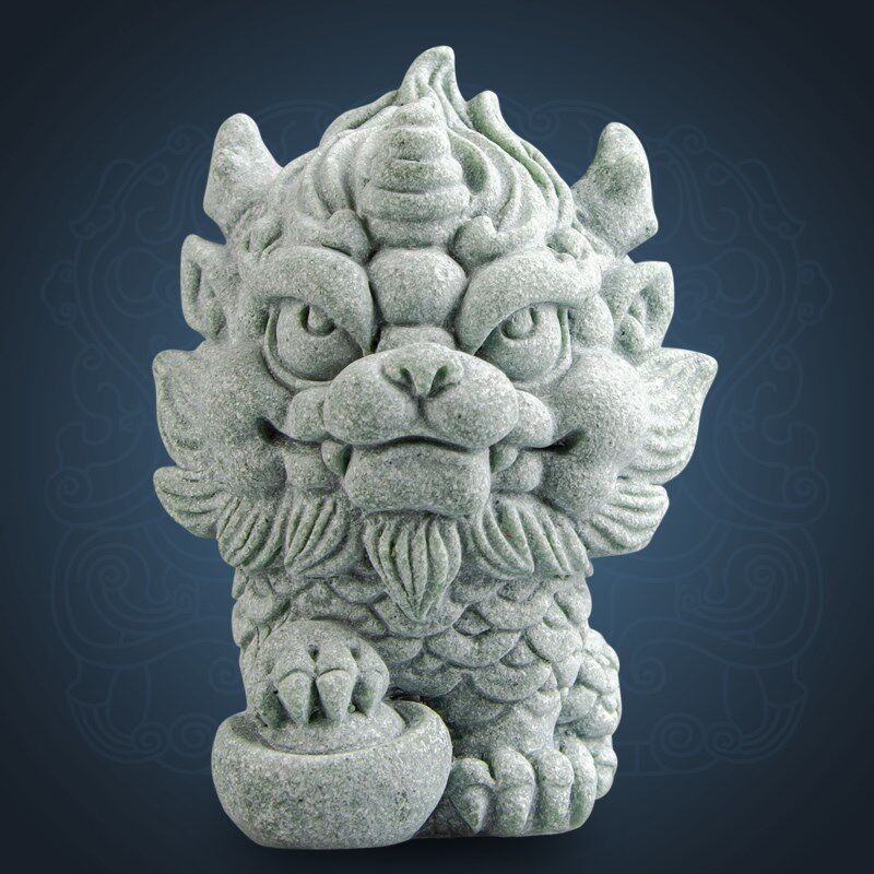 国潮风麒麟元宝茶宠茶玩摆件可养家居客厅茶桌茶台造景装饰送礼品