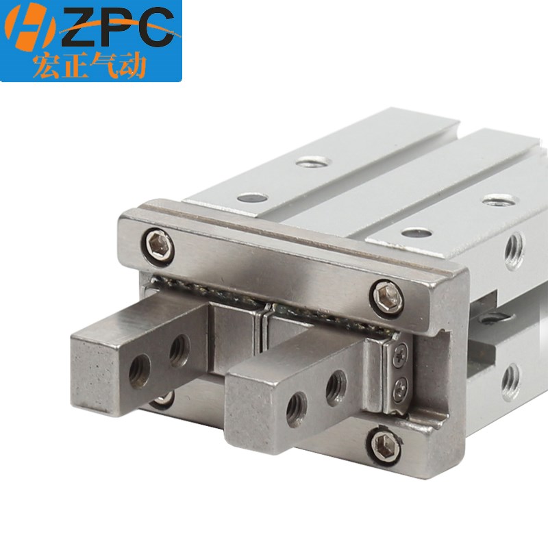 夹具手指气缸mhz2/HFZ/D/10D/1D//20D行夹爪气爪机械气动MHZL2