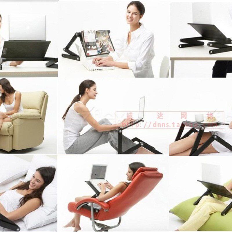 笔记本电脑/平板电脑 支架 懒人支架 床上电脑桌 承50斤 超高强度