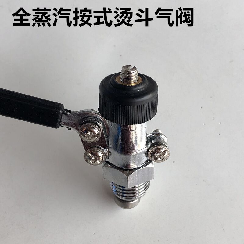 锅炉全蒸汽按式气工业熨斗排气门按压式开关装整机电熨斗配件