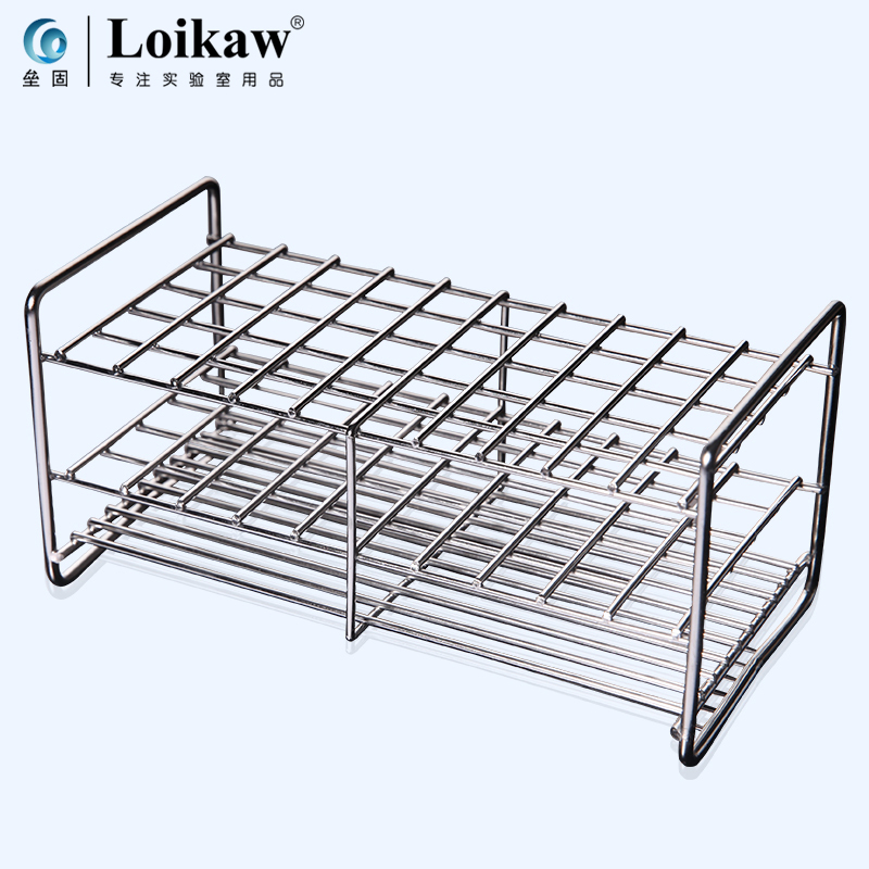 不锈钢试管架大孔径试管架消化管消煮管架定氮管架 2  52m