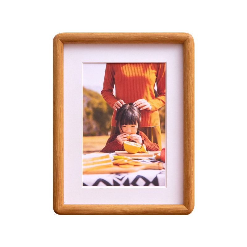 无双原木圆角桌面摆台洗照片做成相框8寸6儿童榫卯定制装裱a4挂墙,家居饰品,相框/画框,淘宝优惠券,粉丝福利购,淘宝优惠卷