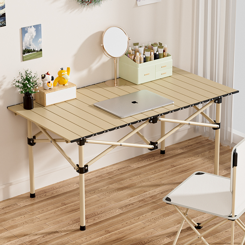 可折叠书桌电脑桌茶几家用小户型餐桌宿舍简易折叠桌卧室学生桌子