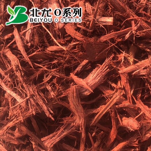 厂家直供有机覆盖物彩色木屑生态覆盖物园林绿化景观树皮