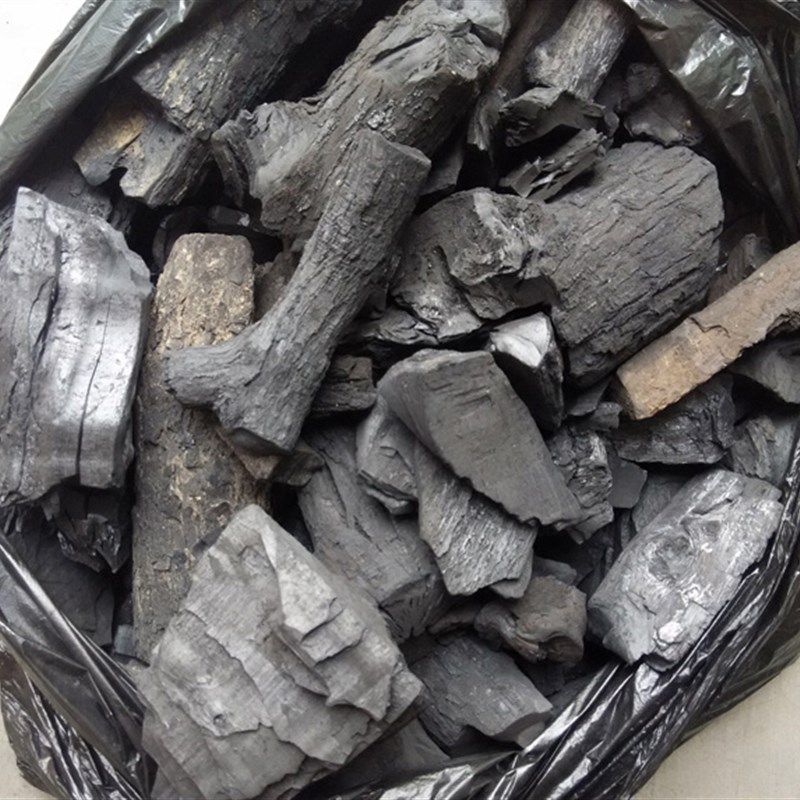 烧烤炭碳果木炭烧烤香1箱5斤送引火酒精炭夹撸串